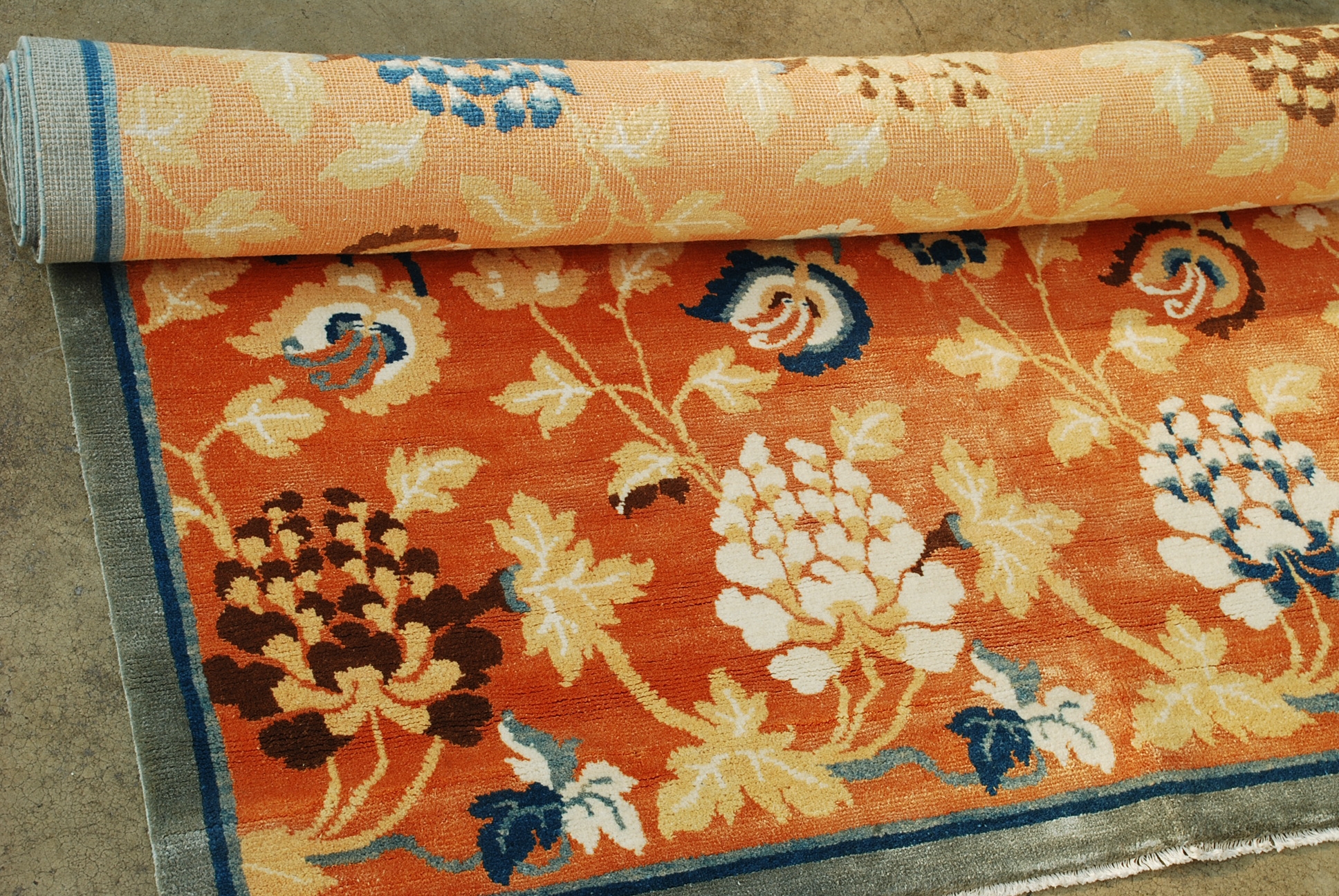 手工打结羊毛地毯